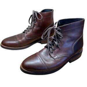 Thursday Boot Company Men's Rustic Brown Leather 17015 Size 9 Great Condition